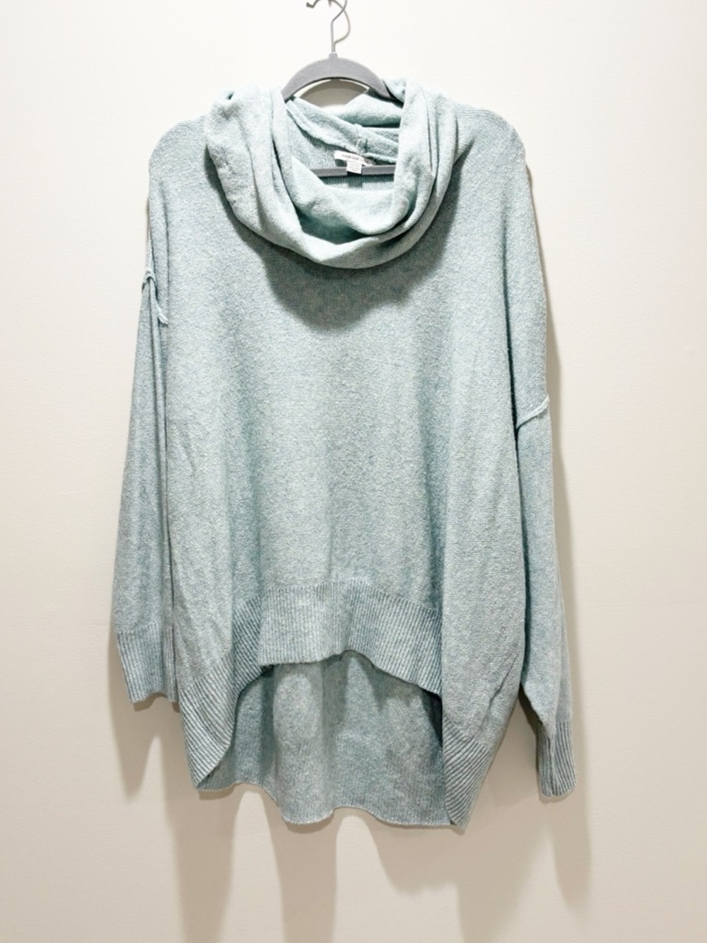 American Eagle Outfitter Blue Relaxed Fit Cozy Cowl Neck Sweater Size XL